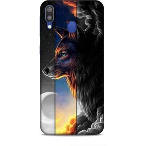 Samsung Galaxy M20 Kılıf Caliburn 15 Kurt Hilal Kalın Silikon