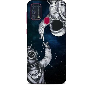 Samsung Galaxy M31 Kılıf Caliburn 5 Kozmonot Koruma Kılıfı