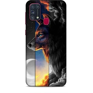 Samsung Galaxy M31 Kılıf Caliburn 15 Kurt Hilal Kalın Silikon