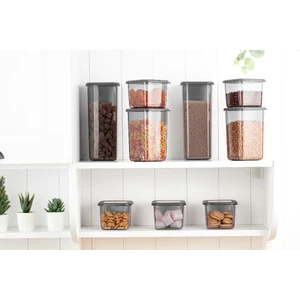 8'li Set Tidy Kare Erzak ve Baharat Saklama Kabı