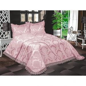 Zesa Home Fransız Güpürlü Aden Yatak Örtüsü 3 Parça Çeyizlik