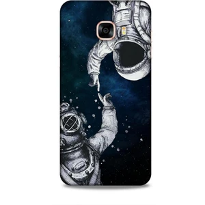 Samsung Galaxy C5 Kılıf Caliburn 5 Kozmonot Koruma Kılıfı