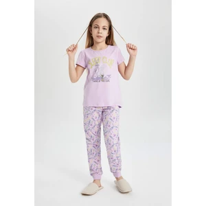 Kız Çocuk Looney Tunes Kısa Kollu Pijama Takımı C1964A824SP