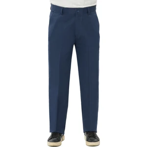 Rahat Kesim Pamuklu Keten Lacivert Baba Pantolon