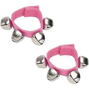 BZ-402 Bilek Zili Orff - Ritim Aleti Seti - Pembe
