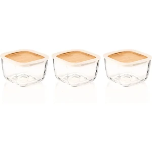 Trios - 6'lı Sızdırmaz Kapaklı Kahvaltılık Küçük