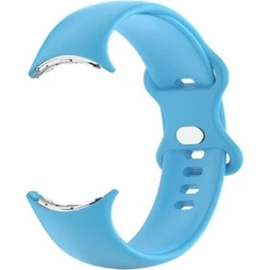 Bilişim Aksesuar Google Pixel Watch Lte ile Uyumlu Klasik Kordon Mavi