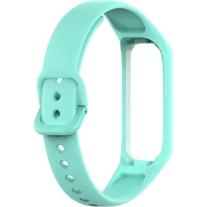 Bilişim Aksesuar Samsung Galaxy Fit 2 R220 Uyumlu Silikon Klasik Kordon Kayış Turkuaz