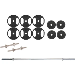 ACD Spor 50 kg Döküm Ağırlık Halter Dambıl Seti 150 cm Uzun Barlı