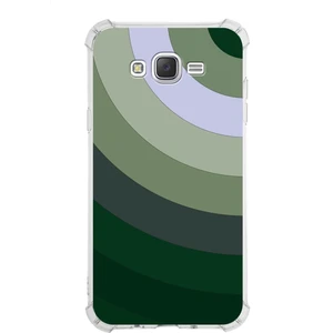 Samsung Galaxy J7 Neo Köşe Korumalı Antişok Kapak Renk Cümbüşü Tasarımlı Silikon Kılıf