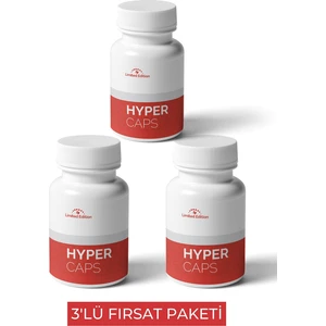 Limited Edition 3 Adet Hyper Caps