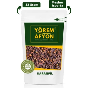 Yörem Afyon Meşhur Isparta Yerli Mahsül Duble Boy Tane Karanfil | 33GR.