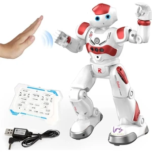 LRS Store El Sensörlü Robot Uzaktan Kumandalı Şarjlı Akıllı Yapay Zeka Robot 28 cm