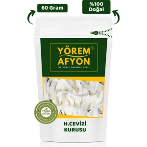 Yörem Afyon Doğal Pancar Şekeri İle Tatlandırılmış Dilim Hindistan Cevizi Kurusu (Cocos Nucifera) | 60Gr.