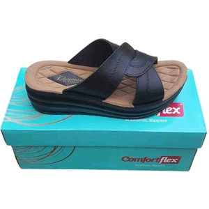 Comfort Flex Önü Açık Ortopedik Lüks Monte Terlik