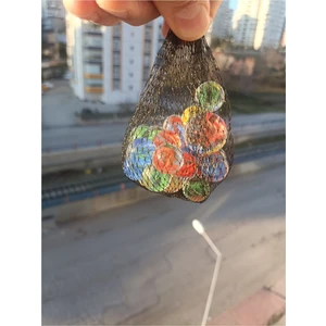 Nostalji Kutusu Nostaljik Cam Cicile Misket 25 Li Bilye 1 Adet Dev Cicile Hediyeli