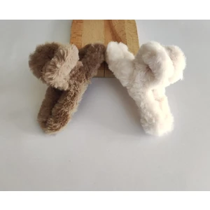 2' Li Peluş Yumuşak Tüylü Mandal Toka 12 cm