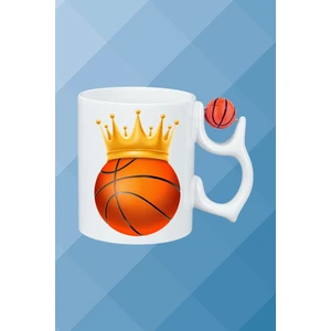 Basketboll Toplu Basket Sever Kupa Bardak Çay Kahve Fincanı-3