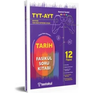 Test Okul Yayınları Fasikül Soru Kitabı YKS - TYT - AYT Tarih