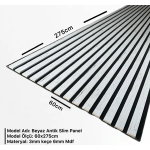 Polat Panel Slim Duvar Paneli 60CM x 275CM (1 Adet)