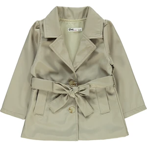 Civil Girls Kız Çocuk Trençkot 2-5 Yaş Bej