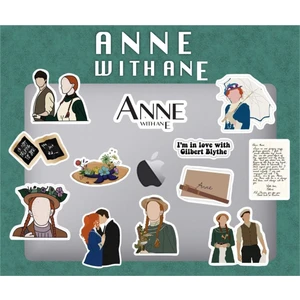 Hediyene Bak Anne With An E Laptop Notebook Telefon Kılıfı Sticker Paketi