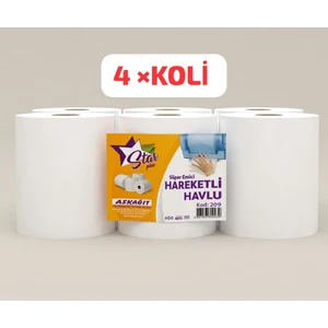 Gold Arrow APEX Hareketli Havlu 21 cm 6 Rulo %100 Selüloz   6*4=24 Rulo