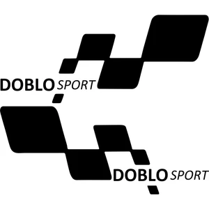 Doblo Sport Etiket Yapıştırma 30CMX11CM MMD192