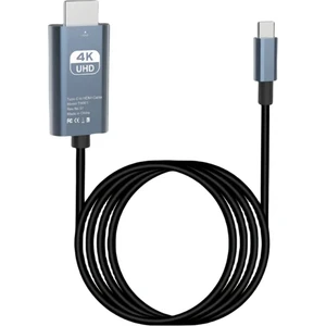 Type C 3.1 To HDMI 4K 60Hz Telefon Macbook Laptop Görüntü Aktarım Kablosu 2 Metre