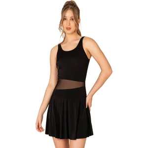 Kadın Tül Detaylı Elbise Etekli Mayo