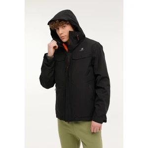 M-Prıme Coat 2pr Siyah Erkek Kısa Kaban
