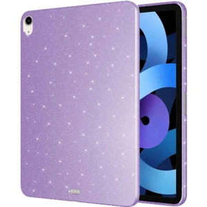 Apple Ipad Air 10.9 5. Nesil Kılıf Simli Parlak Koton Silikon