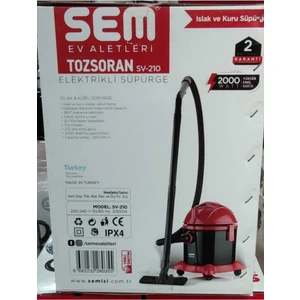 Sem Tozsoran Süpürge Makinesi 2000W
