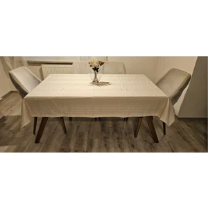 Zesa Home Colber Çizgi Detaylı Masa Örtüsü 160X100...160X280