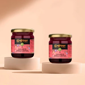 Kara Mürver + Acerola + Propolis + Ham Bal 2 x 225G
