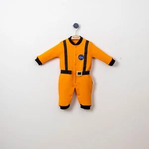 Nasa Astronot Temalı Kolej Yaka Polarlı Tulum