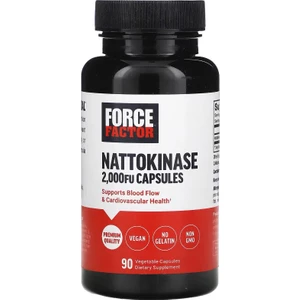 Force Factor Nattokinase, 2,000 Fu, 90 Vegetable Capsules