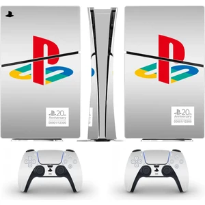 Kt Grup Sanatsal Playstation 5 Slim Dijital Versiyon Sticker Kaplama Seti