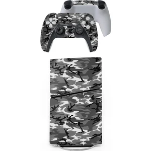 Kt Grup Kamuflaj Desenler Playstation 5 Slim Dijital Versiyon Sticker Kaplama