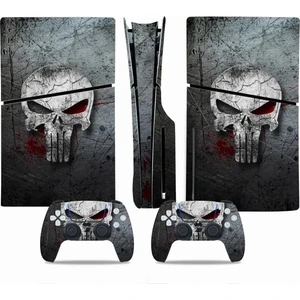 Kt Grup Skull Playstation 5 Slim Disk Versiyon Sticker Kaplama Seti