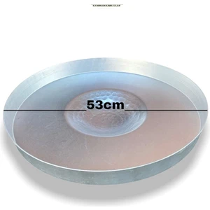 Yıldız Çelik Alüminyum Tantuni Tepsisi & Sinisi 53 cm