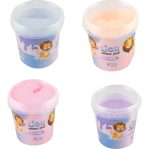 Mix Oyuncak  Slime Lion Slaym Hazır Özel Formullü 4*200 gr Pastel Renk