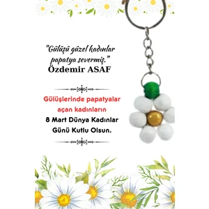 Emtory Home 10 Adet Papatya Anahtarlık