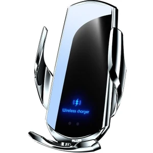 Q3 Smart Sensör Wireless Sensörlü ve Kablosuz Telefon Şarjı ve Telefon Tutacağı Hem Şarj Hem Tutacak
