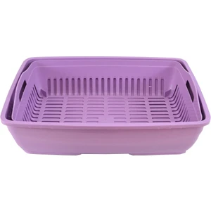 Kapalı ve Açık Kedi Tuvaleti Eleği