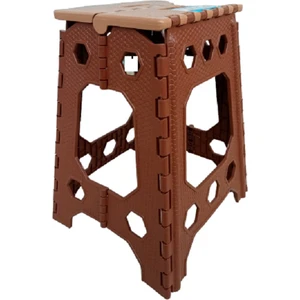 Katlanır Plastik Tabure Piknik Balık Kamp Taburesi Büyük Boy