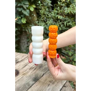 Rufus Concept Kabak Totem Tekli Mum Kalıbı ( Silikon ) 1 Adet
