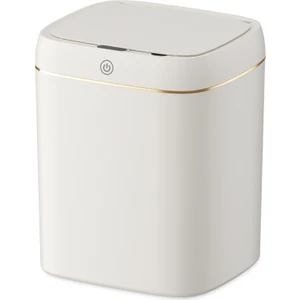 11 Lt Akıllı Sensörlü Çöp Kutusu Oturma Odası ve Banyo Için Su Geçirmez Akıllı Çöp Kutusu - Gold (Yurt Dışından)