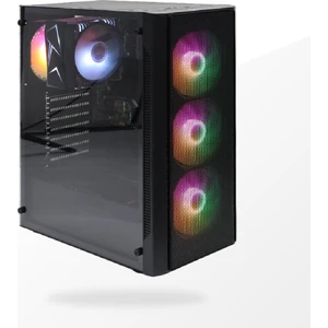 R12 Rainbow 4 Fanlı Atx Gaming Kasa