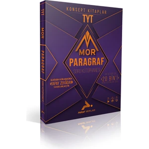 Paraf Yayınları Paraf Tyt Mor Paragraf Soru Kütüphanesi